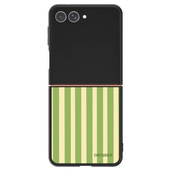 Obal pro Samsung Galaxy Z Flip7 5G - Lines Matcha