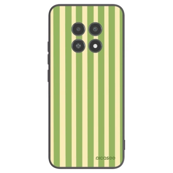Picasee silikonový černý obal pro Realme 12X - Lines Matcha
