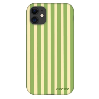 Obal pro Apple iPhone 11 - Lines Matcha