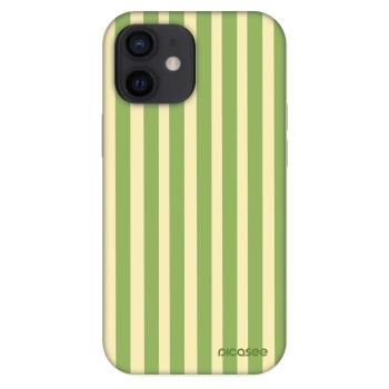 Obal pro Apple iPhone 12 mini - Lines Matcha