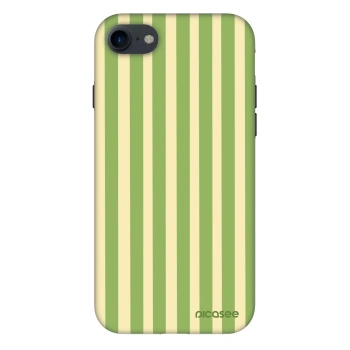 Obal pro Apple iPhone SE 2020 - Lines Matcha
