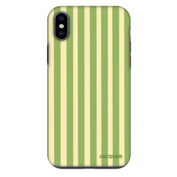Obal pro Apple iPhone XS Max - Lines Matcha