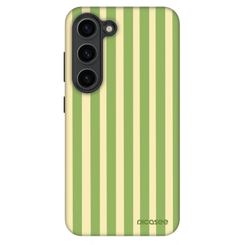 Obal pro Samsung Galaxy S23 5G - Lines Matcha