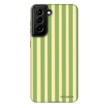 Obal pro Samsung Galaxy S21 FE 5G - Lines Matcha