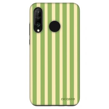 Obal pro Huawei P30 Lite - Lines Matcha