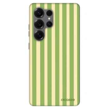 Obal pro Samsung Galaxy S25 Ultra 5G - Lines Matcha
