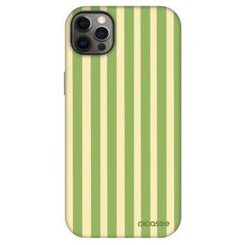 Obal pro Apple iPhone 12 Pro Max - Lines Matcha