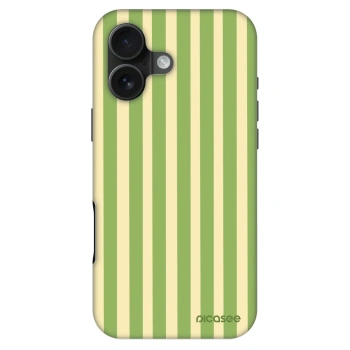 Obal pro Apple iPhone 16 - Lines Matcha