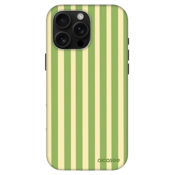Obal pro Apple iPhone 16 Pro Max - Lines Matcha