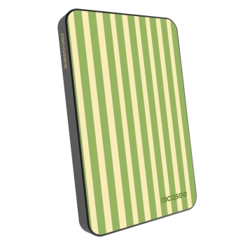Powerbanka s MagSafe 5 000 mAh Šedá - Lines Matcha