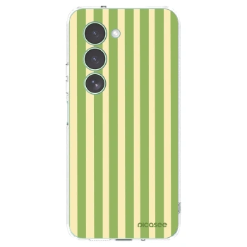 Picasee silikonový průhledný obal pro Xiaomi Redmi 15 5G - Lines Matcha