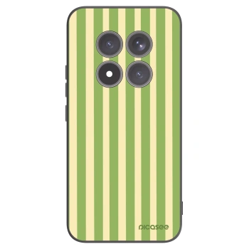Picasee silikonový černý obal pro Xiaomi Redmi Note 15 Pro+ - Lines Matcha