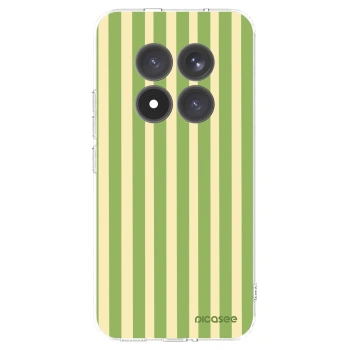 Picasee silikonový průhledný obal pro Xiaomi Redmi Note 15 Pro+ - Lines Matcha