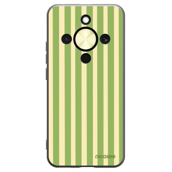 Picasee silikonový černý obal pro Honor Magic8 Lite 5G - Lines Matcha