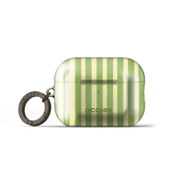 Obal pro Apple AirPods Pro 2 - Lines Matcha
