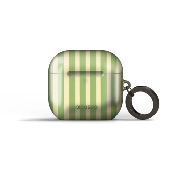 Obal pro Apple AirPods 4 - Lines Matcha