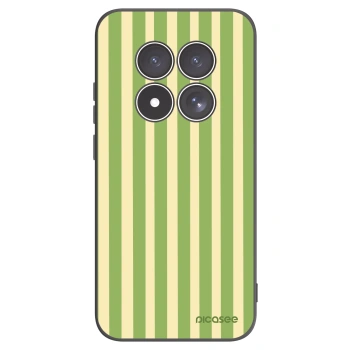 Picasee silikonový černý obal pro Xiaomi Redmi Note 15 Pro 5G - Lines Matcha