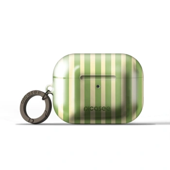 Obal pro Apple AirPods Pro 3 - Lines Matcha