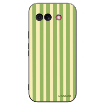 Picasee silikonový černý obal pro Google Pixel 10a - Lines Matcha