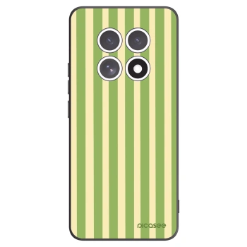 Picasee silikonový černý obal pro Xiaomi Redmi Note 15 5G - Lines Matcha
