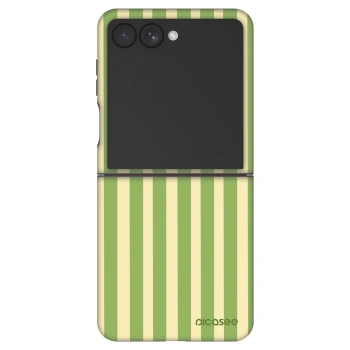 Picasee Fashion Case pro Samsung Galaxy Z Flip7 5G - Lines Matcha