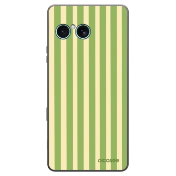 Picasee silikonový černý obal pro Sony Xperia 10 VII - Lines Matcha