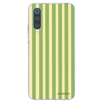 Picasee silikonový průhledný obal pro Xiaomi Mi 9 SE - Lines Matcha