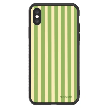 Picasee ULTIMATE CASE pro Apple iPhone X/XS - Lines Matcha