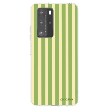 Obal pro Huawei P40 Pro - Lines Matcha