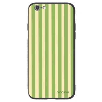 Obal pro Apple iPhone 6/6S - Lines Matcha