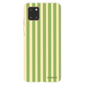 Picasee silikonový průhledný obal pro Samsung Galaxy Note 10 Lite N770F - Lines Matcha