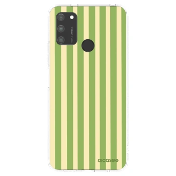 Obal pro Honor 9A - Lines Matcha