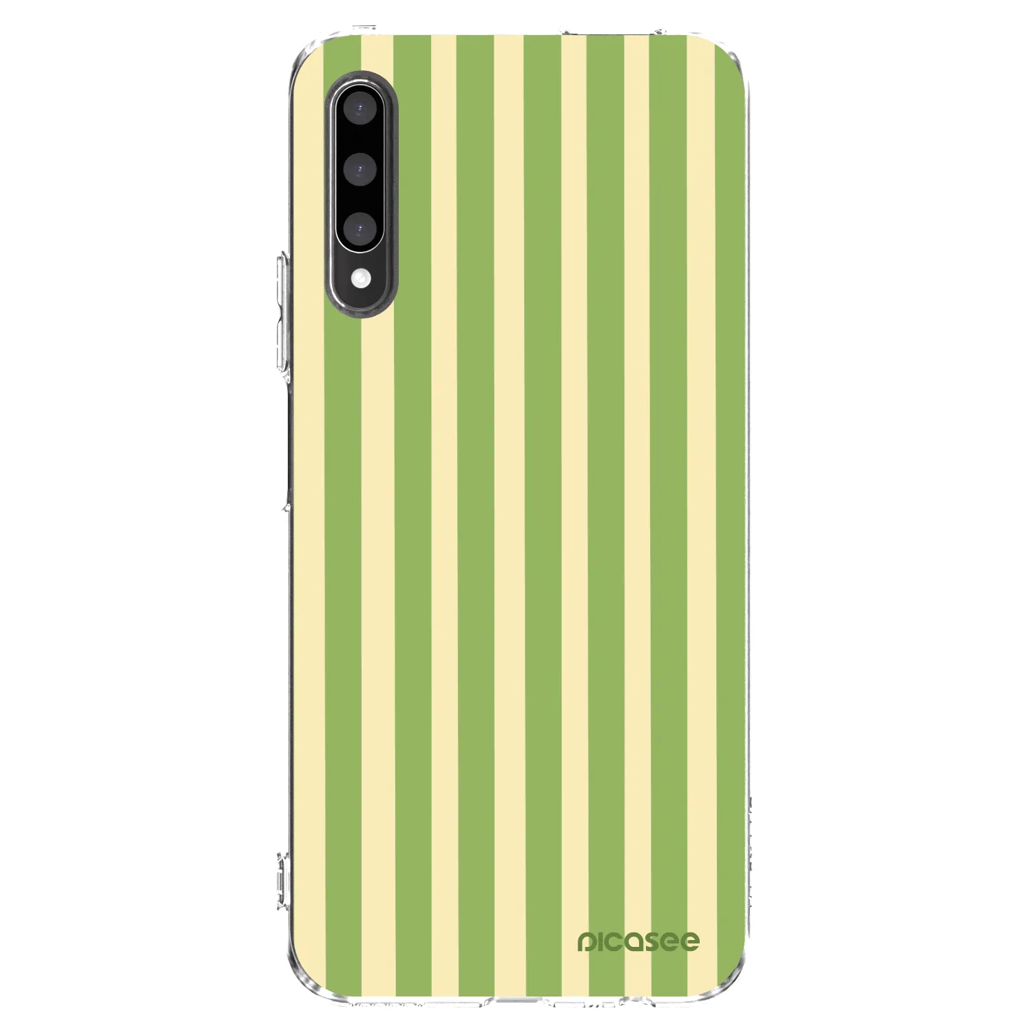 Picasee silikonový průhledný obal pro Honor 9X Pro - Lines Matcha
