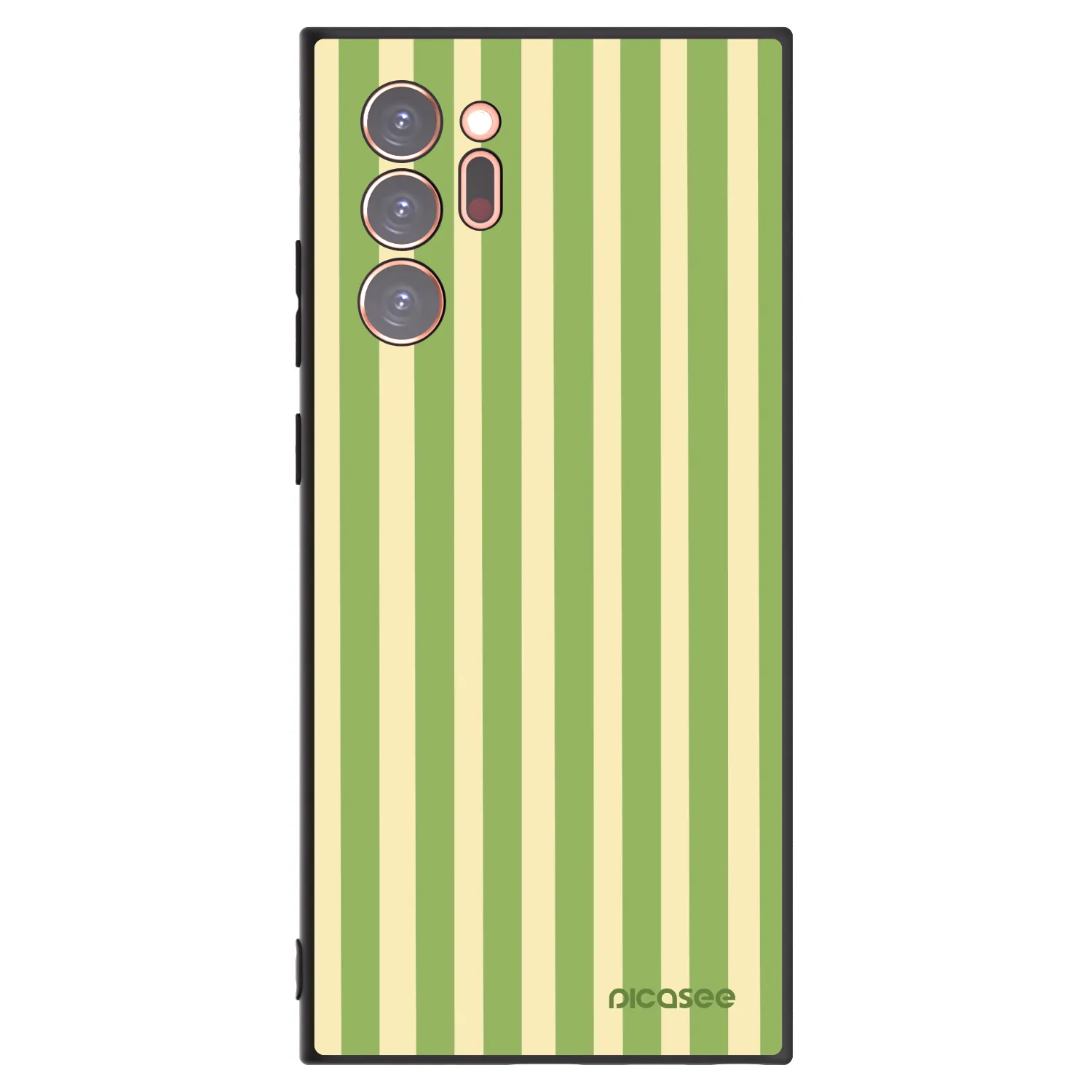 Picasee silikonový černý obal pro Samsung Galaxy Note 20 Ultra - Lines Matcha