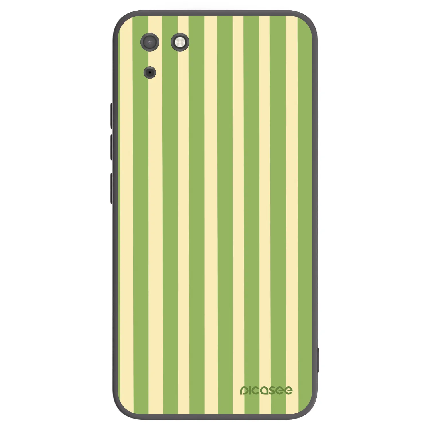 Picasee silikonový černý obal pro Huawei Y5P - Lines Matcha