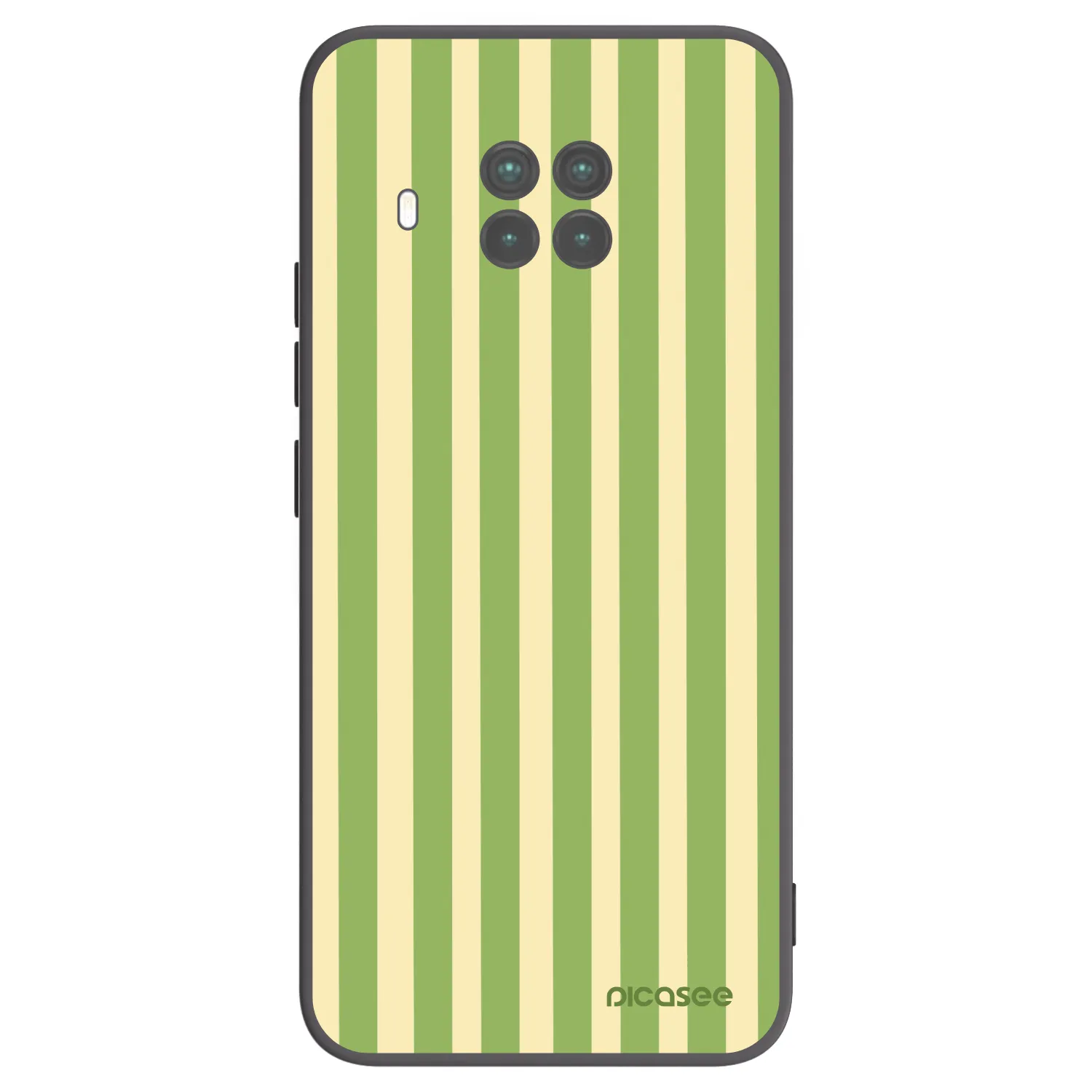 Picasee silikonový černý obal pro Xiaomi Mi 10T Lite - Lines Matcha