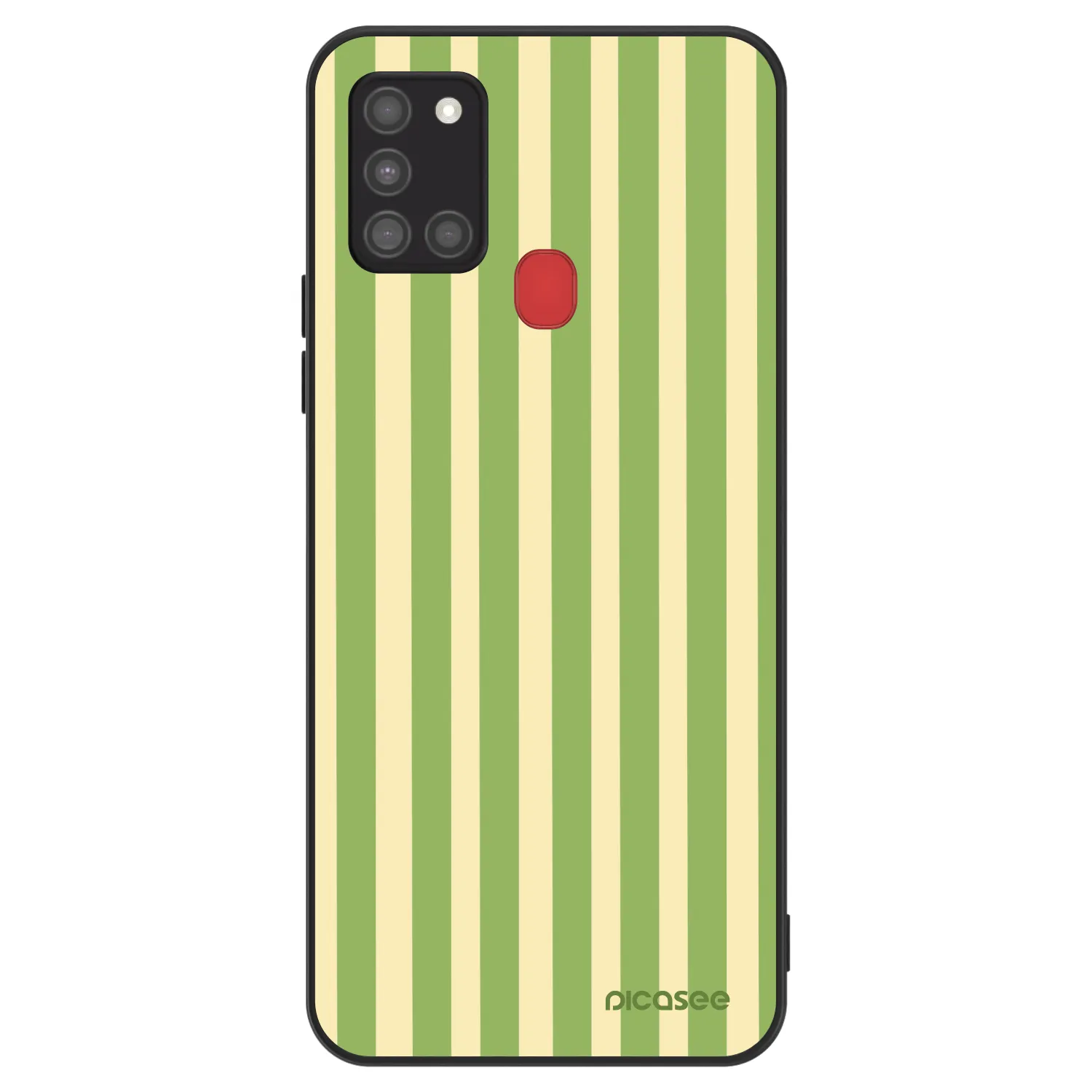 Picasee ULTIMATE CASE pro Samsung Galaxy A21s - Lines Matcha