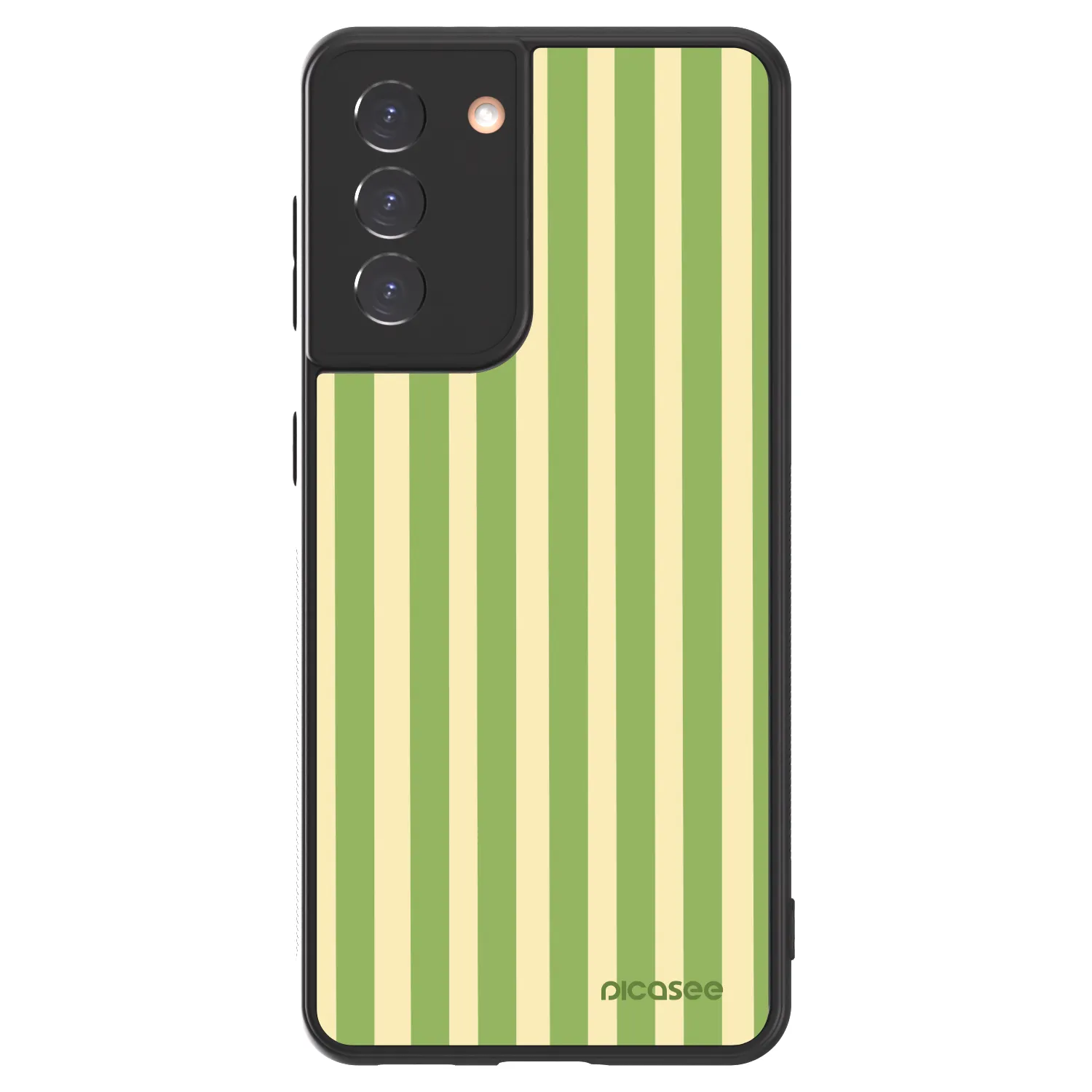 Picasee ULTIMATE CASE pro Samsung Galaxy S21 5G G991B - Lines Matcha