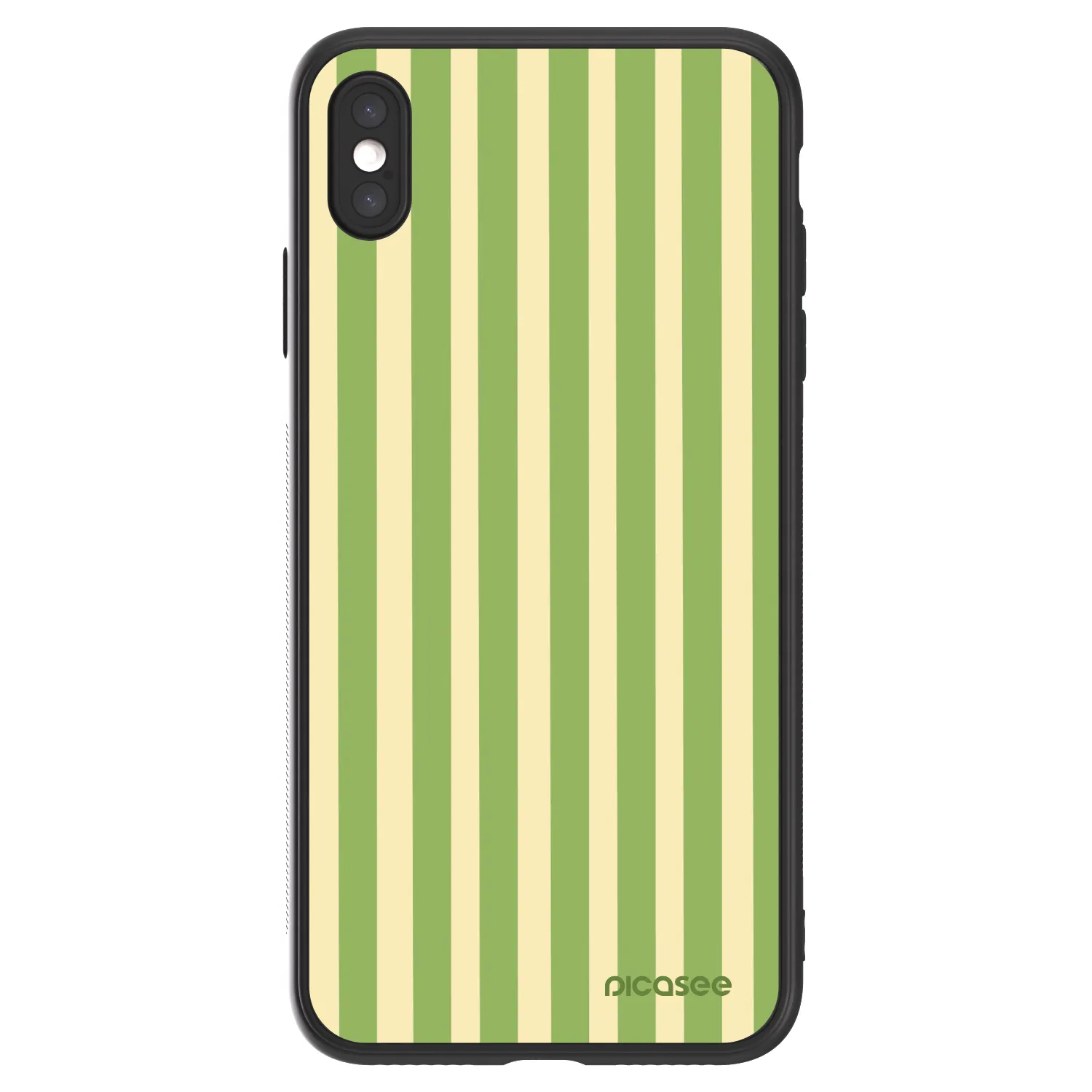 Picasee ULTIMATE CASE pro Apple iPhone XS Max - Lines Matcha