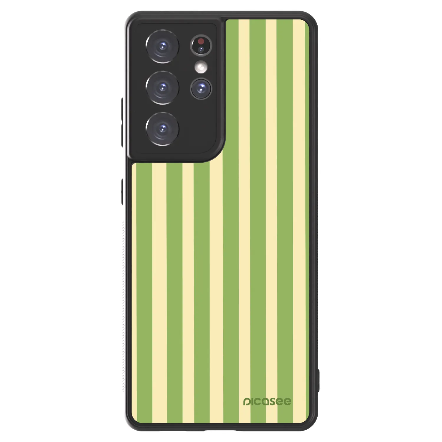 Picasee ULTIMATE CASE pro Samsung Galaxy S21 Ultra 5G G998B - Lines Matcha