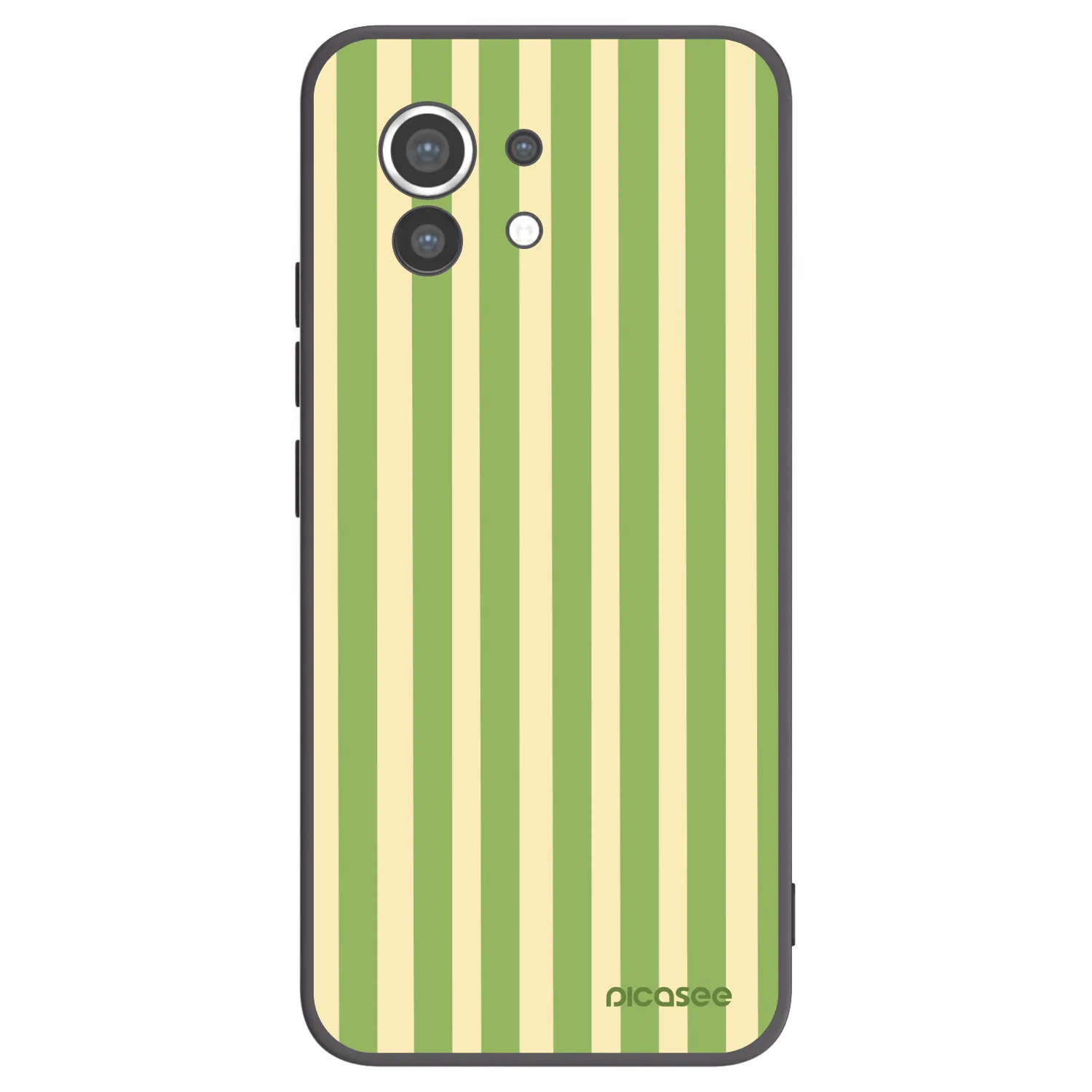 Picasee silikonový černý obal pro Xiaomi Mi 11 - Lines Matcha
