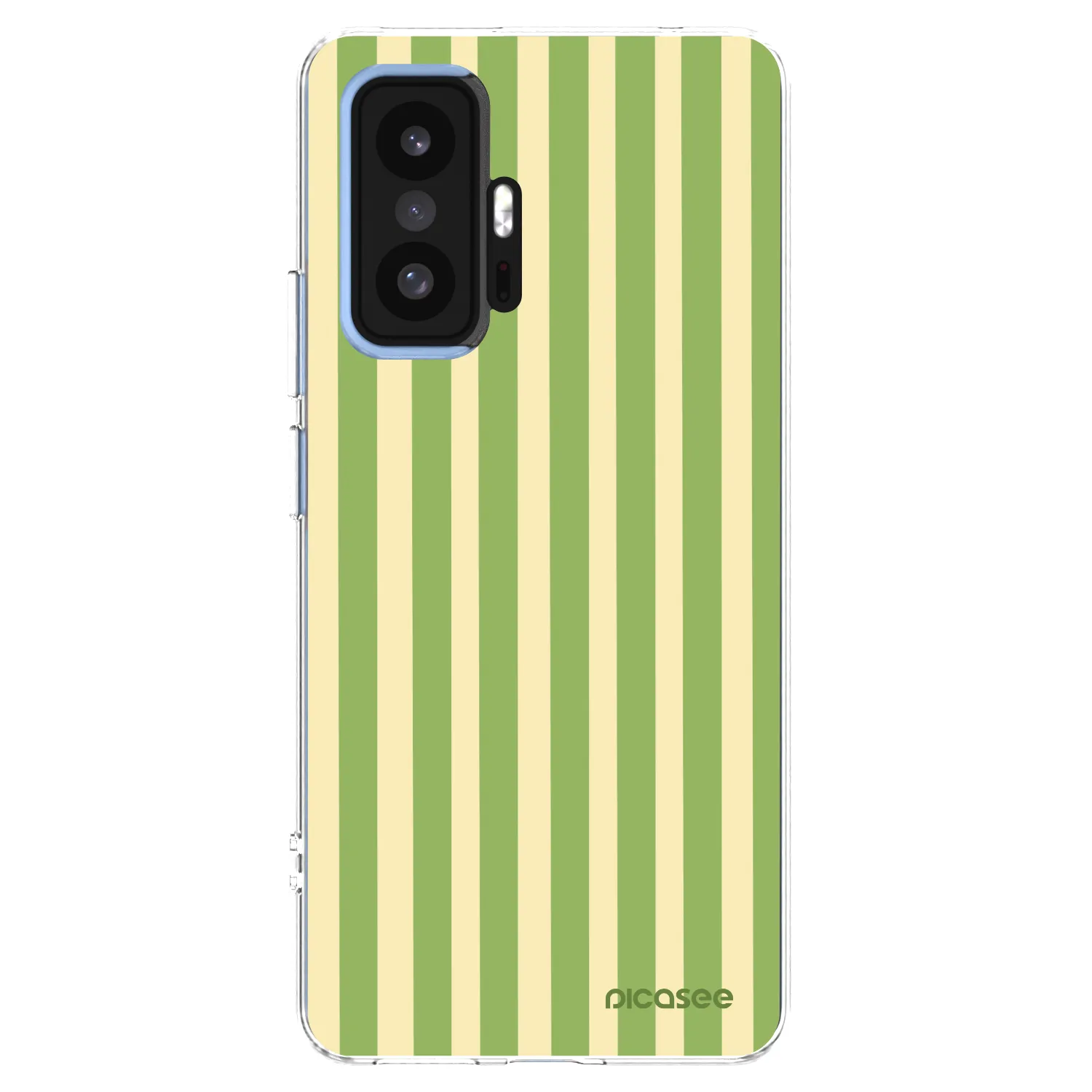 Picasee silikonový průhledný obal pro Xiaomi 11T - Lines Matcha