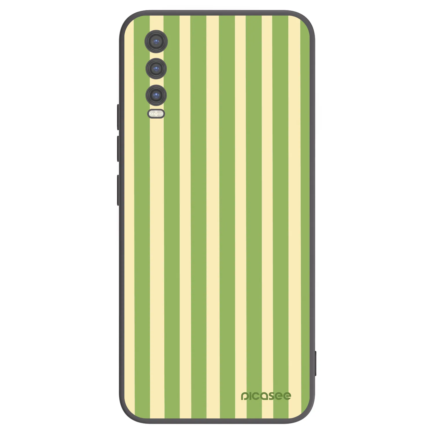 Picasee silikonový černý obal pro Vivo Y20s - Lines Matcha