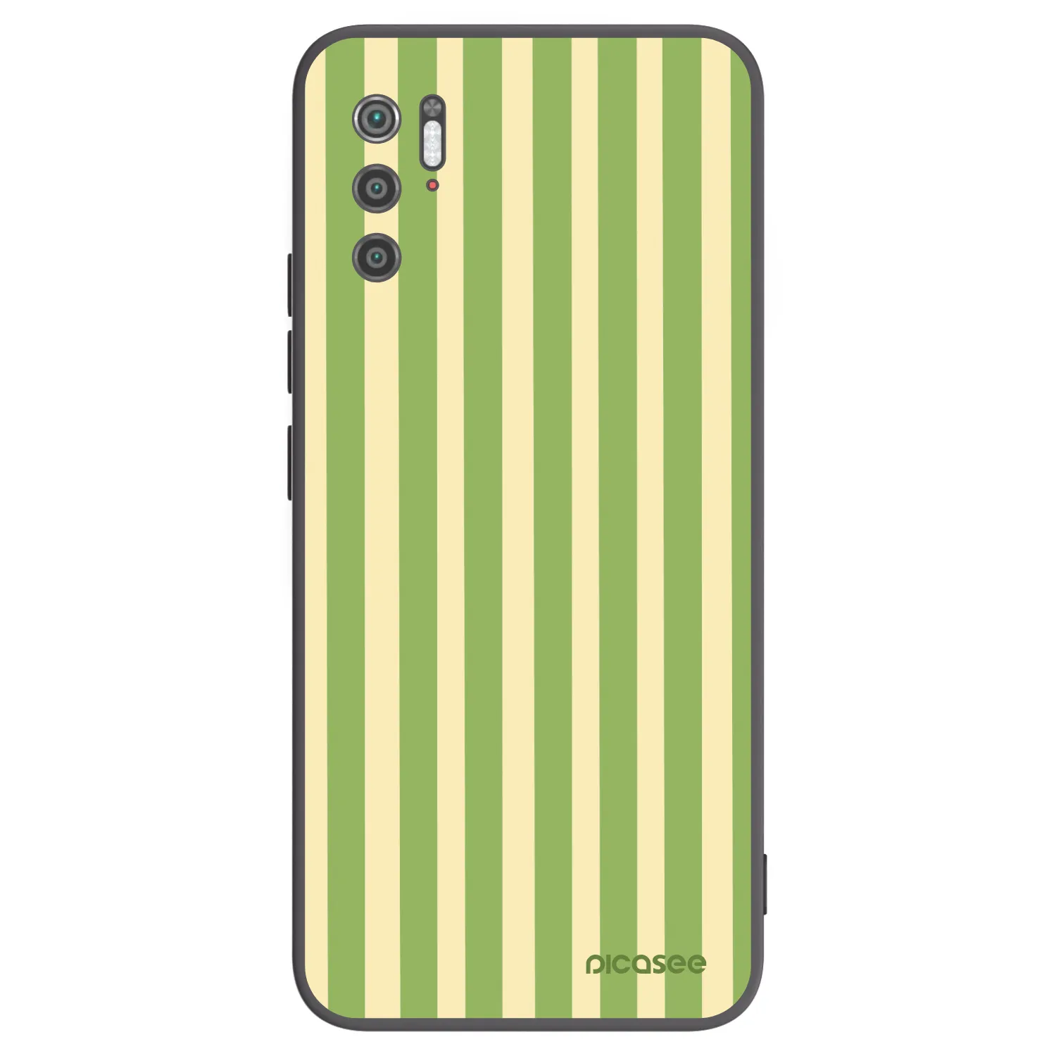 Picasee silikonový černý obal pro Xiaomi Poco M3 Pro 5G - Lines Matcha
