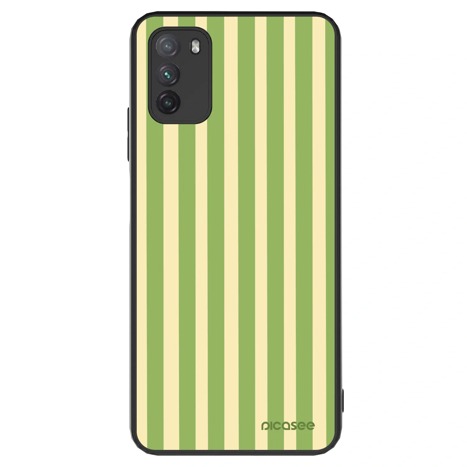 Picasee ULTIMATE CASE pro Xiaomi Poco M3 - Lines Matcha