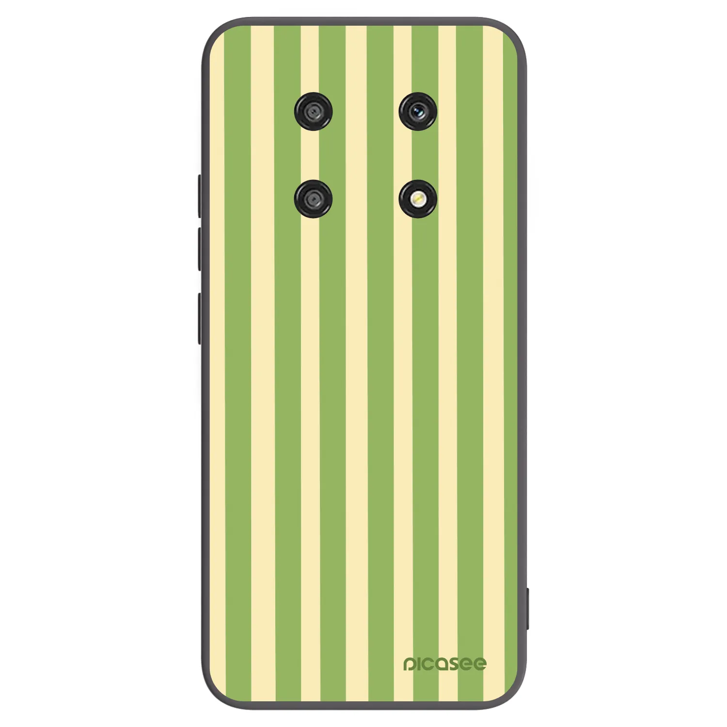 Picasee silikonový černý obal pro Honor Magic4 Lite 5G - Lines Matcha