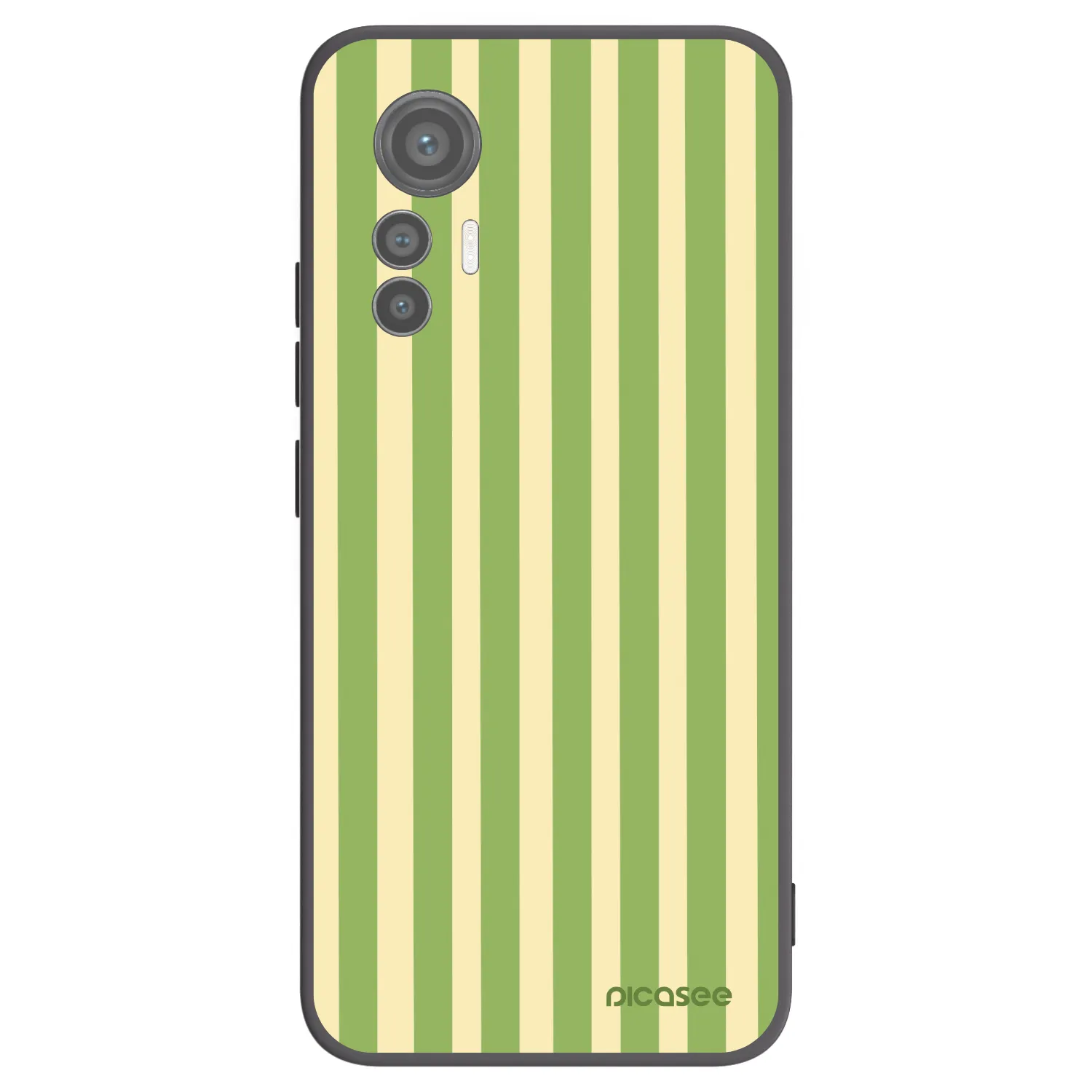 Picasee silikonový černý obal pro Xiaomi 12 Lite - Lines Matcha