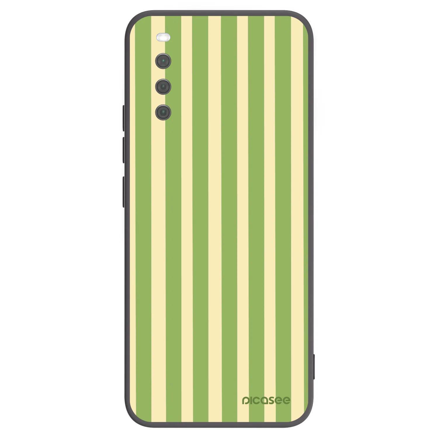 Picasee silikonový černý obal pro Sony Xperia 10 III - Lines Matcha