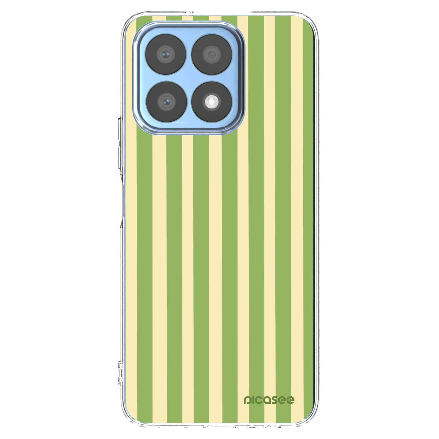 Picasee silikonový průhledný obal pro Honor X8a - Lines Matcha
