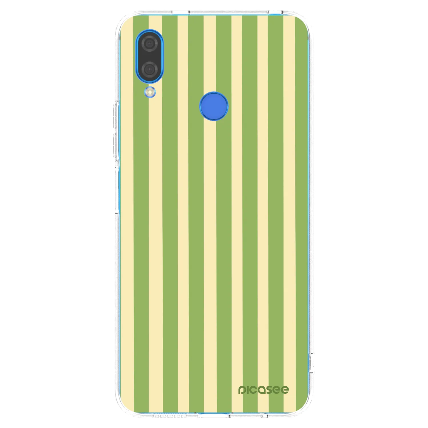 Picasee silikonový průhledný obal pro Huawei Nova 3 - Lines Matcha